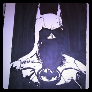 Batman Sharpe drawing!